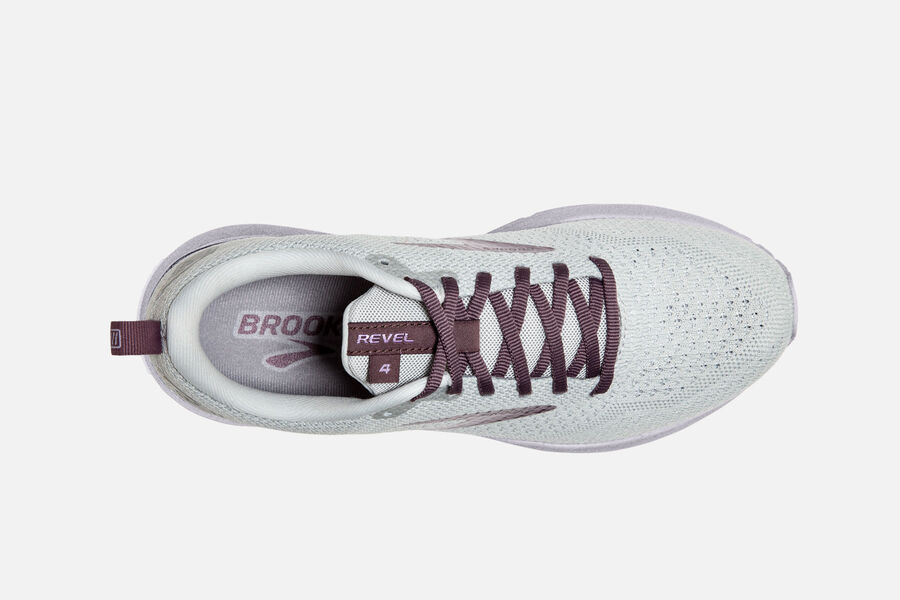 Brooks Revel 4 Road Löparskor Dam - Vita - 1765-MEBYH